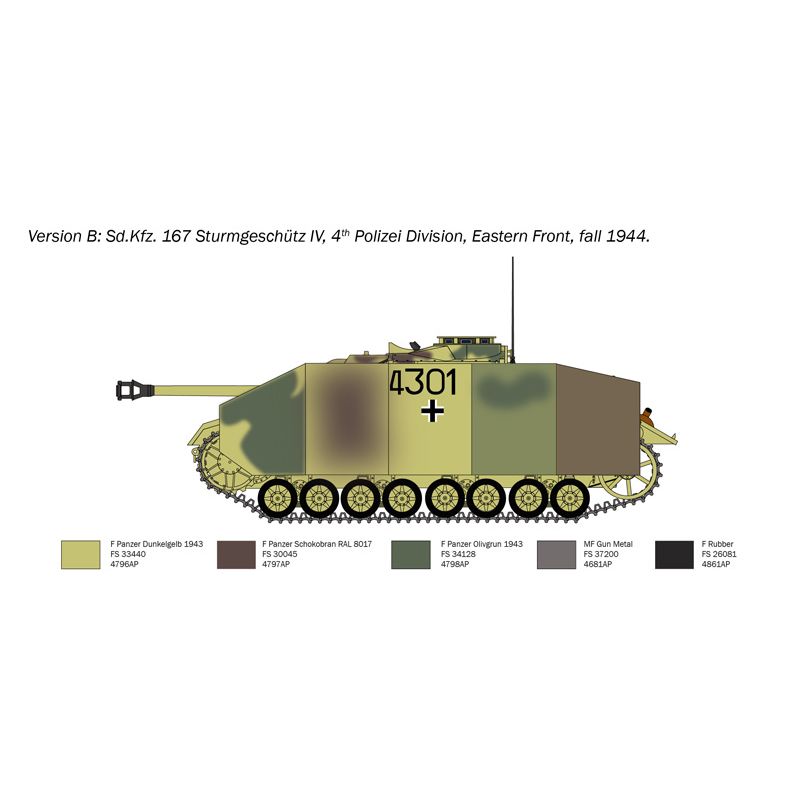 0223s - Sd.Kfz. 167 Sturmgeschütz IV